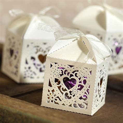 wedding favoe metal heart box|Wedding Favor Heart Box .